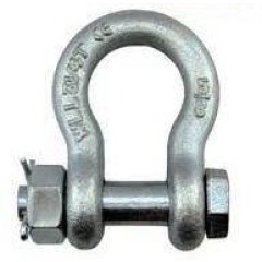 Galvanised Safety Bow Shackle - 5/8